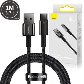 Cabo Usb Baseus CAWJ000001 | Preto - 1