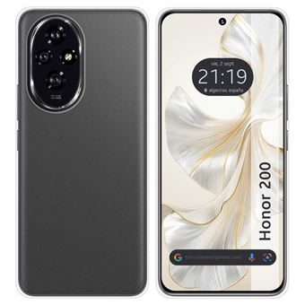 Capa de silicone TUMUNDOSMARTPHONE Transparente para Honor 200 5G - 1