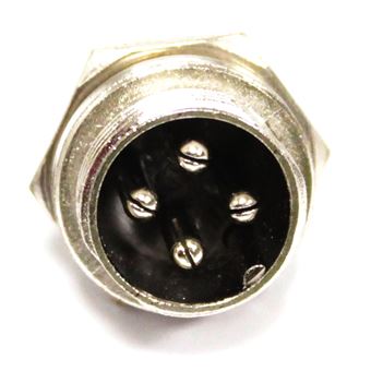 Conetor Micro BeMatik Macho de 4 Pinos Gx16 da Aviação - 1