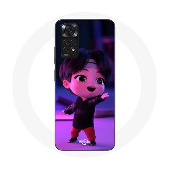 Capa Maniacase para Xiaomiredmi Note 11 4G Bts Tinytan Jin Animação - 1