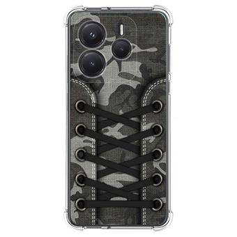 Capa TUMUNDOSMARTPHONE de silicone à prova de choque para Xiaomi Redmi Note 14 5G Tênis Design 15 Desenhos - 1