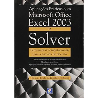 Aplicações Práticas com Microsoft Office Excel 2003 / Solver - 1