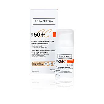 CC Creme Bella Aurora Anti-Manchas Tono Medio Spf50+ 30 Ml - 1