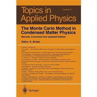 The Monte Carlo Method in Condensed Matter Physics - Paperback - 1995 - 1