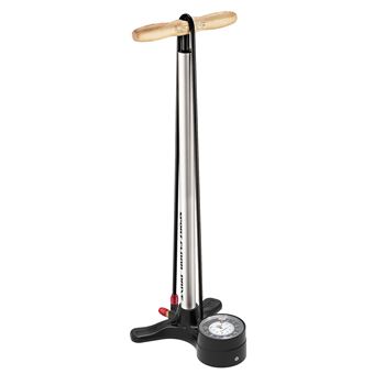 Lezyne Sport Floor Drive Bomba de ar de chão Prateado
