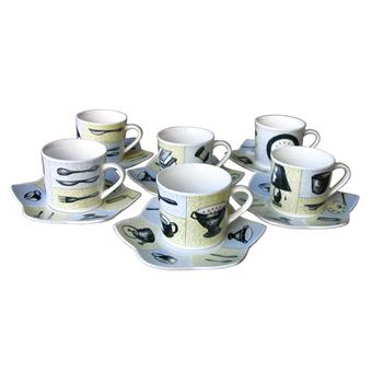 Serviço de Café Ideia Home Design Cozinha | 24 Peças - 1