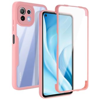 Capa magunivers e TPU + acrílico anti-riscos rosa para Xiaomi Mi 11 Lite 4G/5G/11 Lite 5G NE - 1