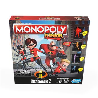 Monopólio Hasbro Junior para Crianças & Adultos - 1