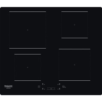 Placa de Indução Hotpoint HQ 5660S NE | Elétrica | 59 cm | 4 Zonas | Preto - 1