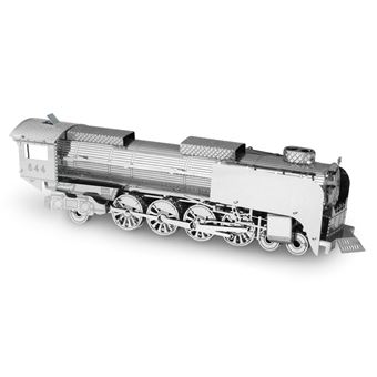 Modelo de comboio Fascinations Metal Earth Steam Locomotive | Aço inoxidável - 1