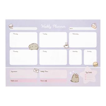 Planificador Semanal Erik Editores Pusheen - 1
