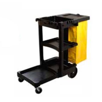 Rubbermaid 1805985 carrinho para material de limpeza Preto - 1