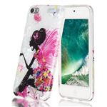 Capa Magunivers TPU Menina com Asas para Apple iPod Touch 5/6/ 2019