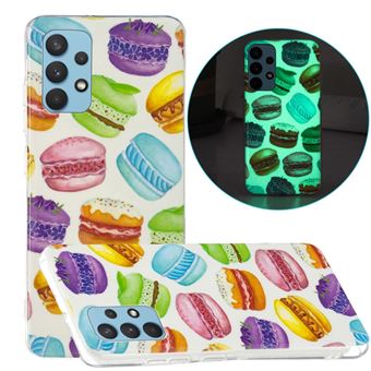 Capa e TPU Padrão de Hambúrguer Noctilescente IMD para Samsung Galaxy A32 4G (EU Version) - 1