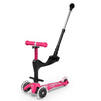 Scooter Micro Mobility Mini Micro 3in1 Deluxe Plus | Rosa - 1