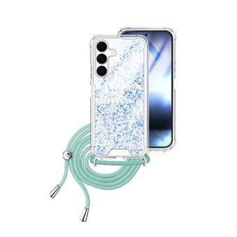 Capa Silicone ShinnyHands-Free CapaSmart para Samsung Galaxy S25 FE 5G | Azul - 1