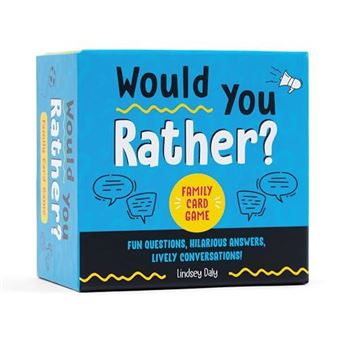 Would You Rather Family Card Game - 1