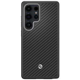 Capa Samsung para Galaxy S25 Ultra | Efeito Carbono Aramid | Preto - 1