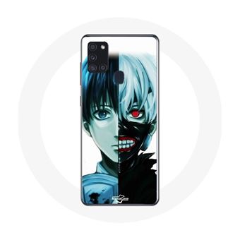 Capa Maniacase para Samsung Galaxy A21S Ken Kaneki Tokyo Ghoul Meia Face - 1