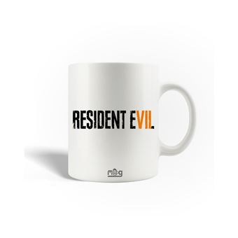 Caneca Maniacase Resident Evil 7 Logo Preto Amarelo - 1