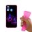 Capa Hapdey para Samsung Galaxy A40 2019 Design Caveira Neon com Headphones em Silicone Flexível e TPU Cor-de-Rosa_3