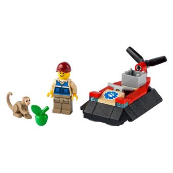 LEGO City Wildlife Rescue Hovercraft 30570 | 35 Peças - 1