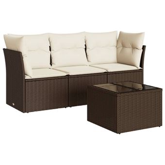 Conjunto de Mobiliário de Exterior VidaXL 3249062 - 1