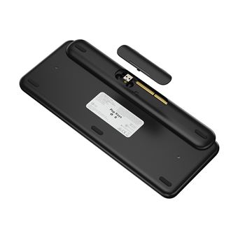 Teclado Wireless Logitech POP Keys | Idioma: Espanhol | Cinzento, Amarelo - 1