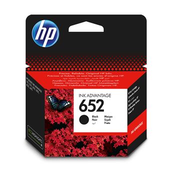 Tinteiro HP 652 Cartões Preto - 1