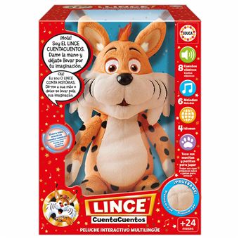 Lince Conta Histórias - Peluche Interativo Educa - 1