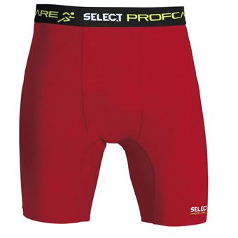 Calção Compressão SELECT 6402 Adulto Vermelho - 1