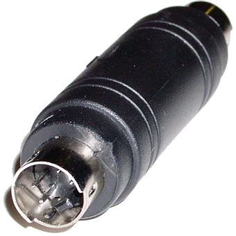 Adaptador BeMatik S-VHS MiniDIN4-M/M - 1