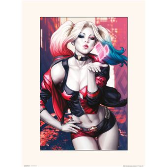 Print Grupo Erik DC Comics - Harley Quinn Kiss | 30x40 cm - 1