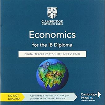 Economics For The Ib Diploma Digital Teachers Resource Access Card - 1