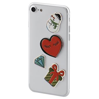 Hama Winter Dreams Plástico Multi cor Removível 4peça(s) autocolante decorativo