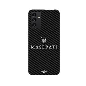 Capa Maniacase para Samsung Galaxy A54 5g maserati fundo branco carbono - 1