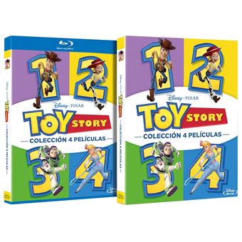 Toy Story + Toy Story 2 + Toy Story 3 + Toy Story 4 (1995,1999,2010,2019) (Disney) (4Blu-ray) - 1
