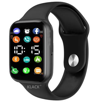 Smartwatch Inteligente Bluetooth Klack® G50KLACK0 - Preto - 1
