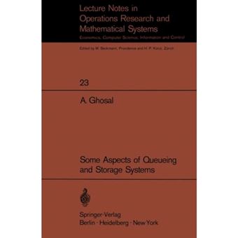 Some Aspects of Queueing and Storage Systems - Paperback - 1970 - 1