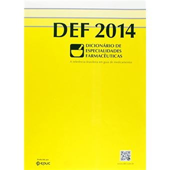 Def - Dicionario de Especialidades Farmaceuticas - 1