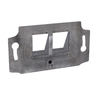 Placa de parede e cobertura de interruptor EFB Elektronik ET-25111 | Cinzento - 1