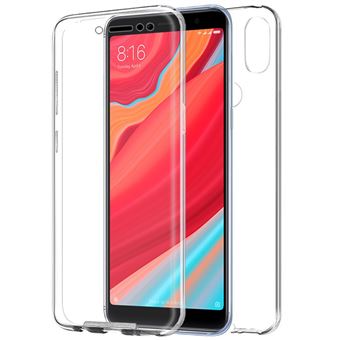 Capa Livro COOL em Silicone para 3D Xiaomi Redmi S2 Transparente Frontal + Traseira - 1