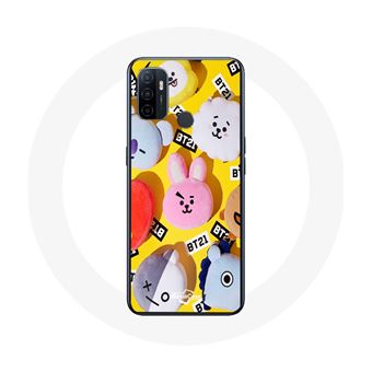 Capa Maniacase para Oppo A53 Bts Bangtan Sonyeondan Bt21 Tata Chimmy Cooky Rj Shooky Koya Mang Evan - 1