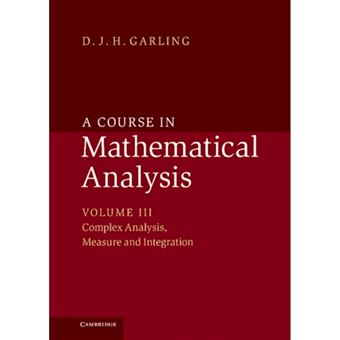 A Course in Mathematical Analysis: Volume 3, Complex Analysis, Measure and Integration - Hardback - 2014 - 1