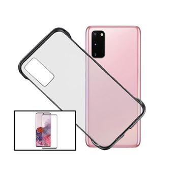 Kit Phonecare Película de Vidro Temperado 5D Full Cover + Capa Invisible Bumper para Samsung Galaxy S20 - 1