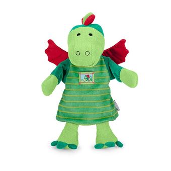 Sterntaler Drache Dragão Boneco Verde e Vermelho - 1