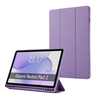 Capa Tumundosmartphone Flip Inteligente para Xiaomi Redmi Pad 2 | Roxa - 1