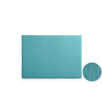 Cabeceira Estofada Moonia Neus Aqualine | 130 X 120 X 5 cm | Turquesa Forte - 1