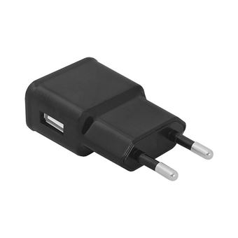 Carregador USB 2A - 1 x USB para Samsung/ iPhone/ Xiaomi/ Huawei - Preto - 1