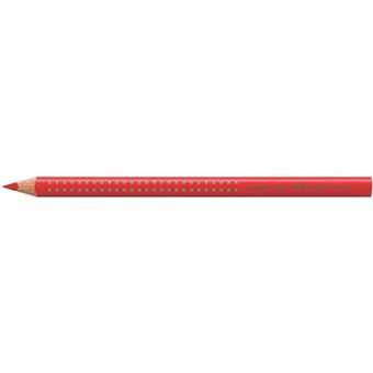 Lápis de Cor Faber-Castell Jumbo GRIP 110921 | Vermelho - 1